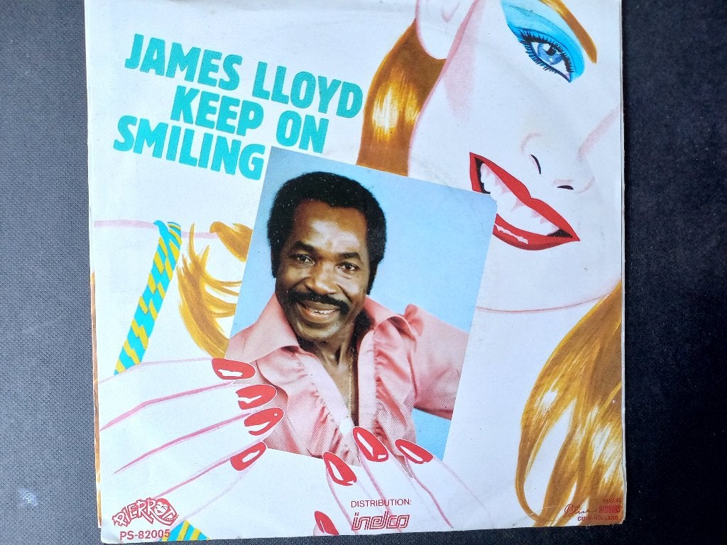 JAMES LLOYD met KEEP ON SMILING ...in nieuwstaat (1982), Verzenden, 7 inch, Zo goed als nieuw, Pop