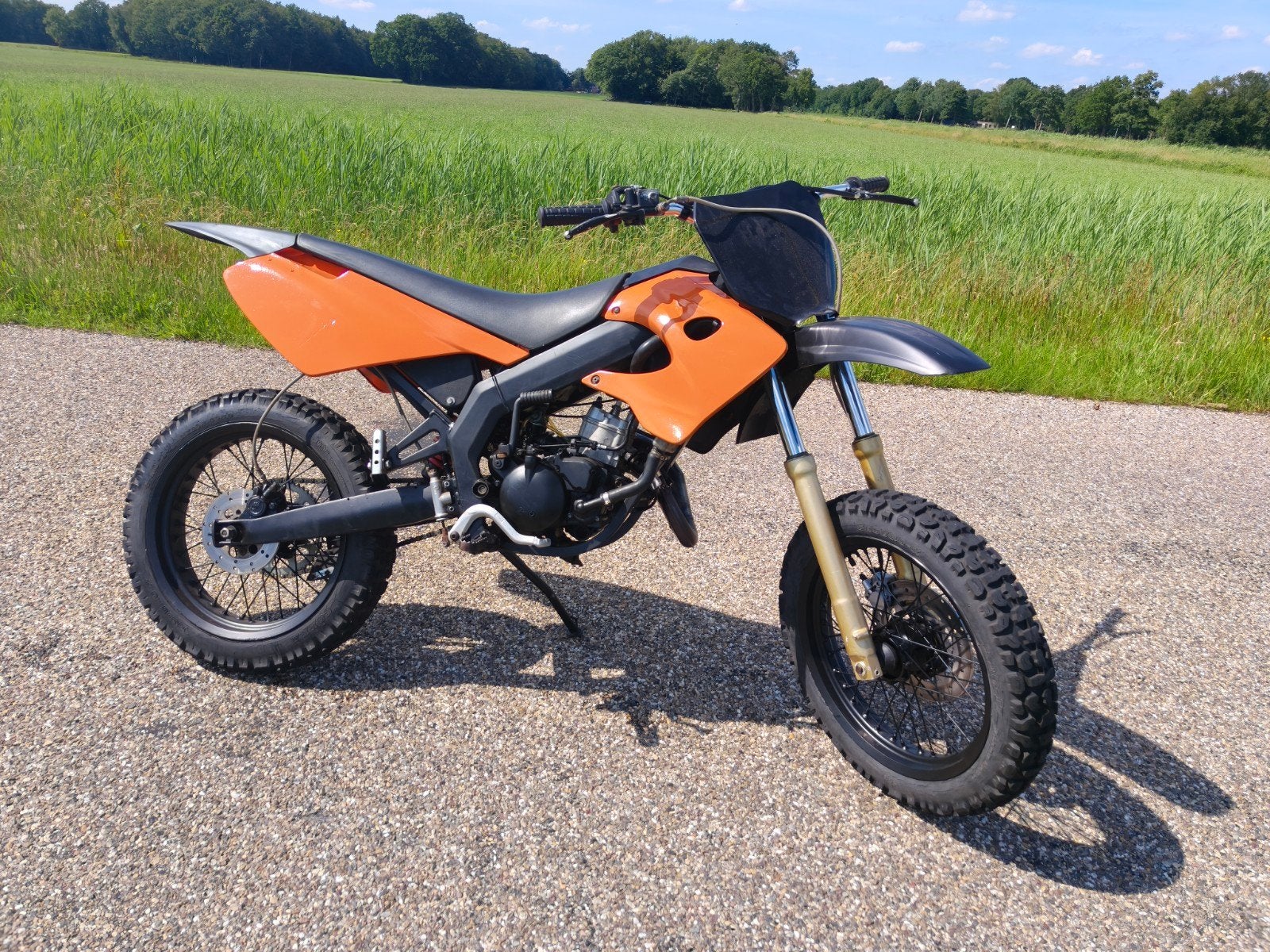 Derbi Zanda Extreme 80cc Airsal, Ophalen, 6 versnellingen, Gebruikt, Maximaal 45 km/u