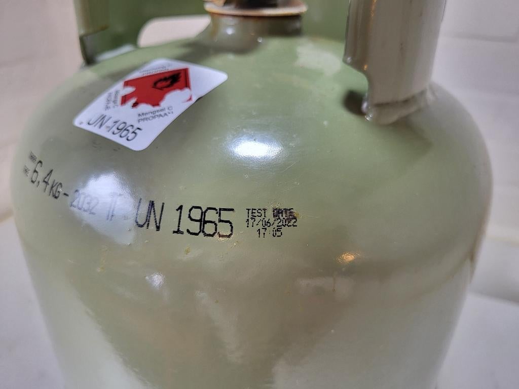 Gasfles 6,4 kg, Ophalen, Nieuw