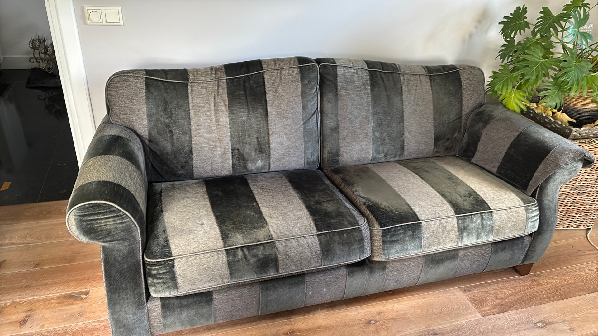 Comfortabele bank, Ophalen, Gebruikt, Driepersoons, 75 tot 100 cm