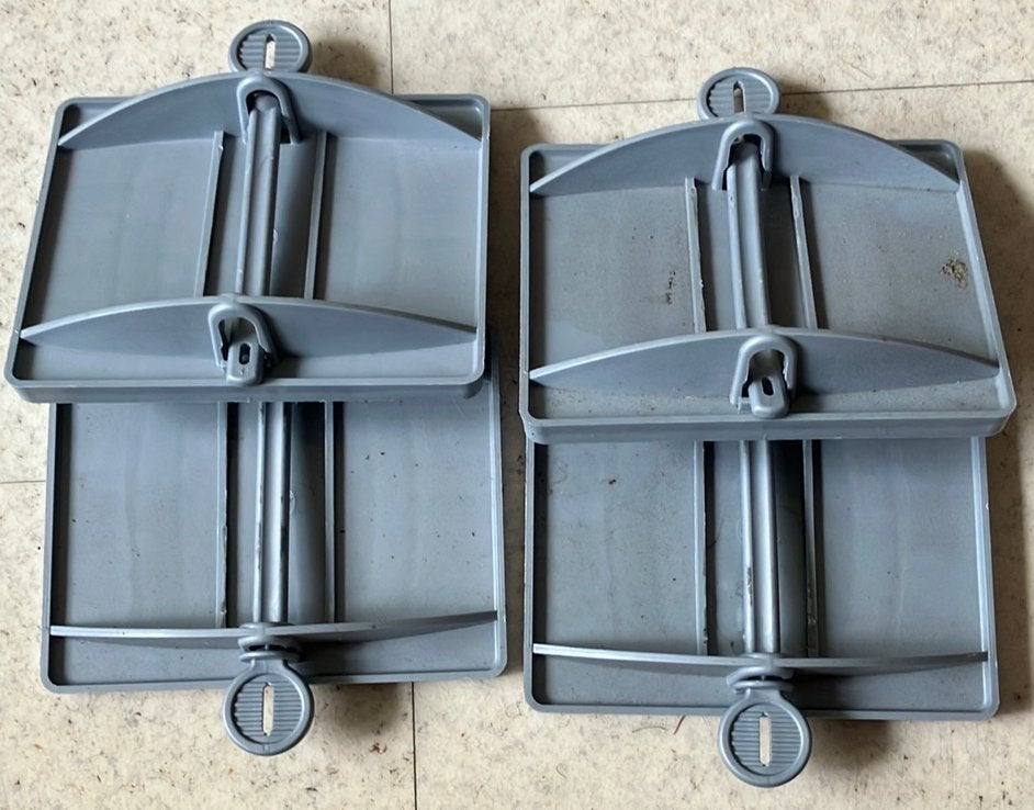 4 stabilisatievoeten caravan, Ophalen of Verzenden, Zo goed als nieuw