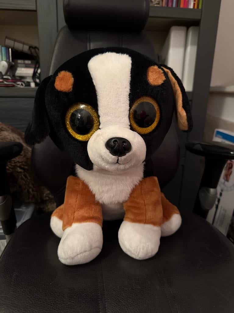 Ty Beanie Boo Hond Knuffel - 42 cmZo goed als nieuw, Kinderen en Baby's, Speelgoed | Knuffels en Pluche, Zwart, Middelgroot (20 tot 80 cm)