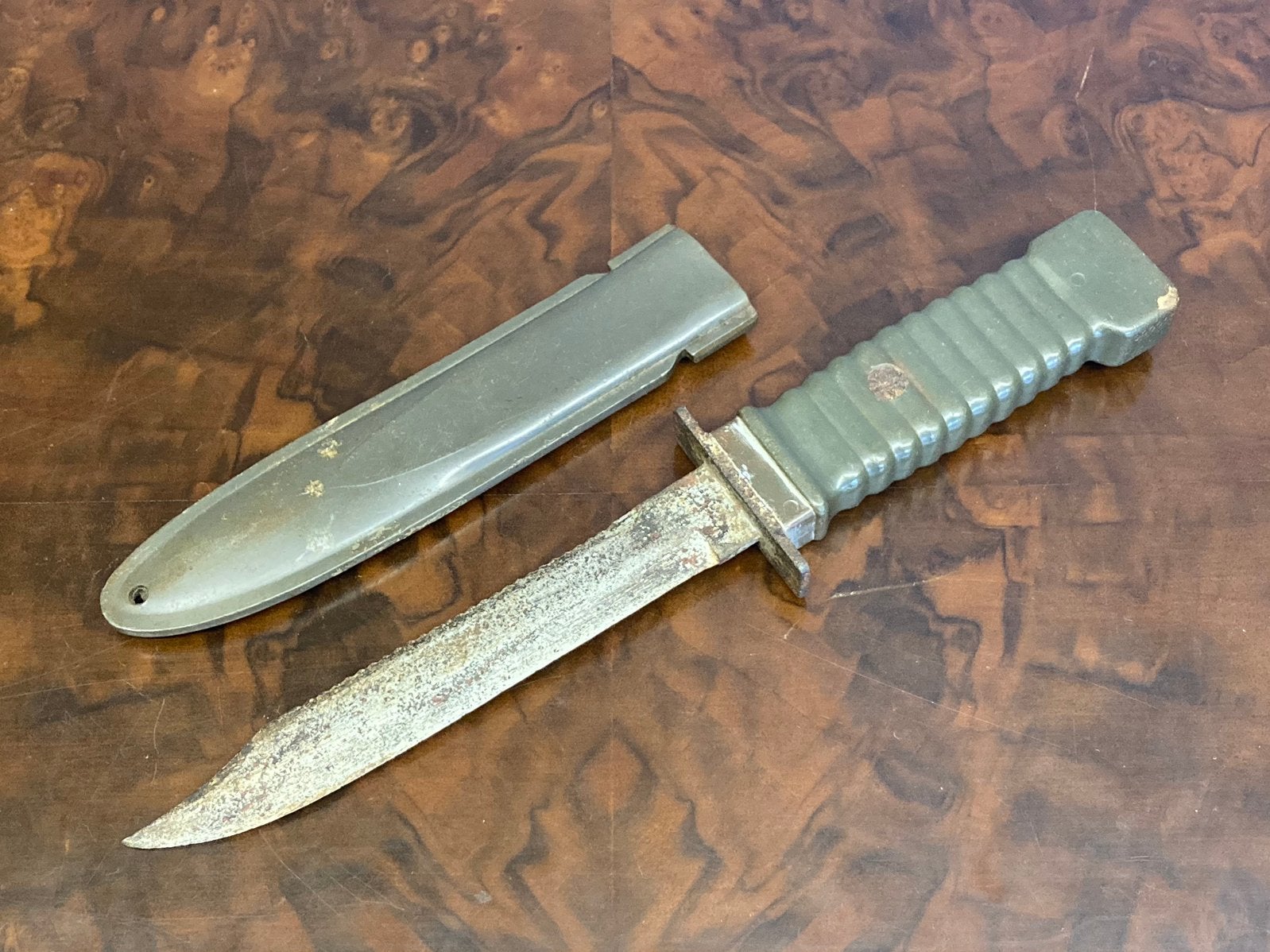 Vintage Eickhorn Solingen KCB 77 bajonet dolk mes kopie, Ophalen of Verzenden