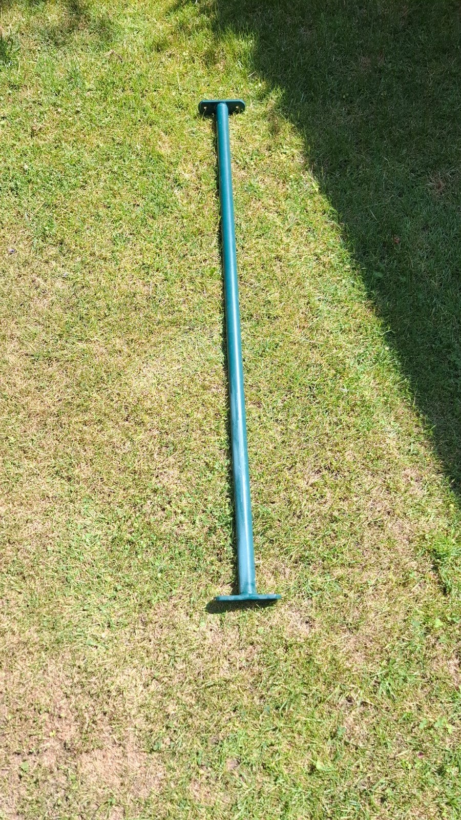 125 cm rekstok duikelstang groen, Ophalen, Gebruikt, Overige typen, Aanbouwonderdeel