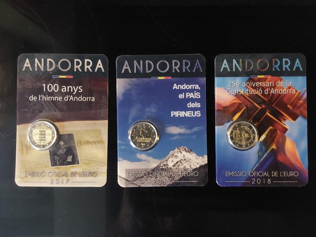 Foto 15 van 2 Euro Munten Verzameling 11 x verzegeld