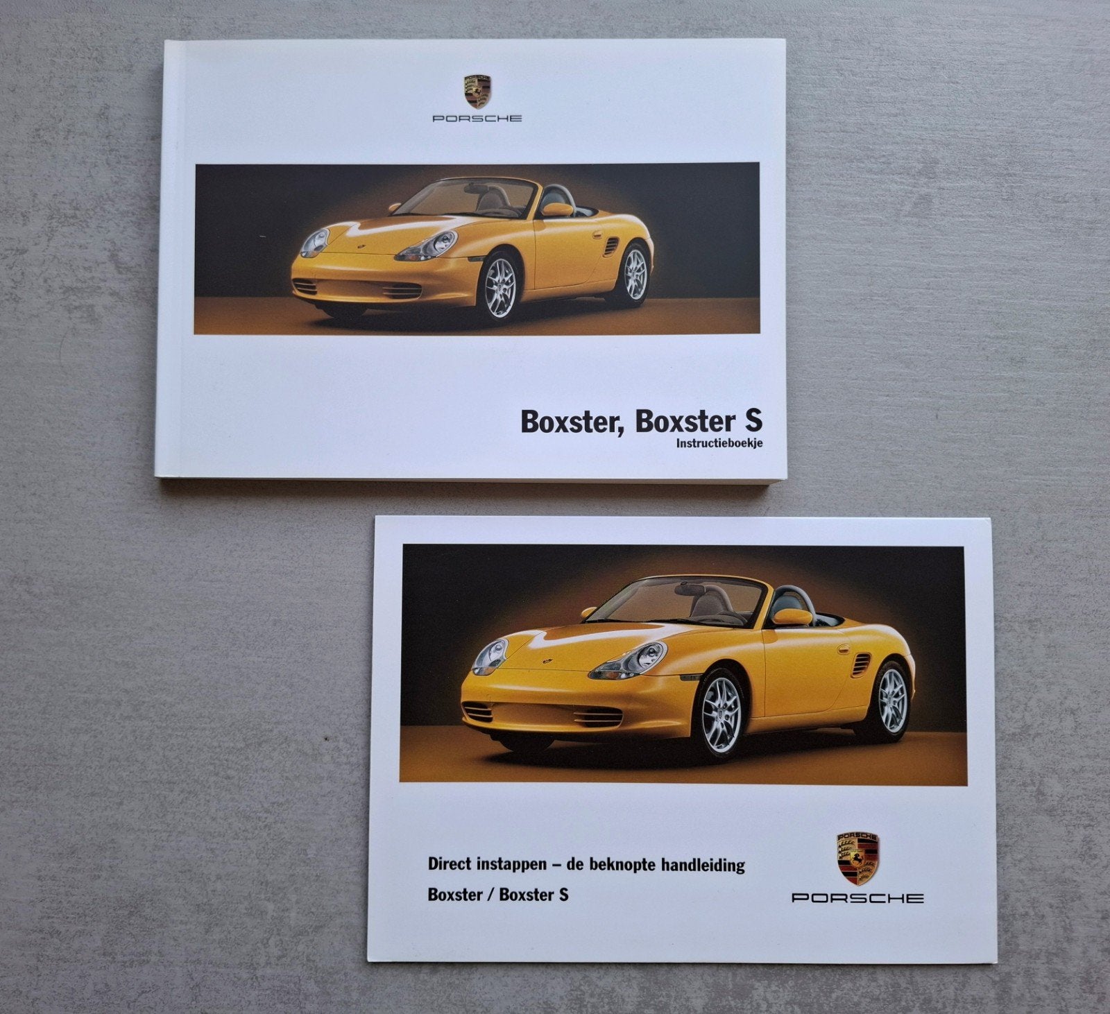 Porsche Boxster / Boxster S instructieboekje + handleiding, Ophalen of Verzenden