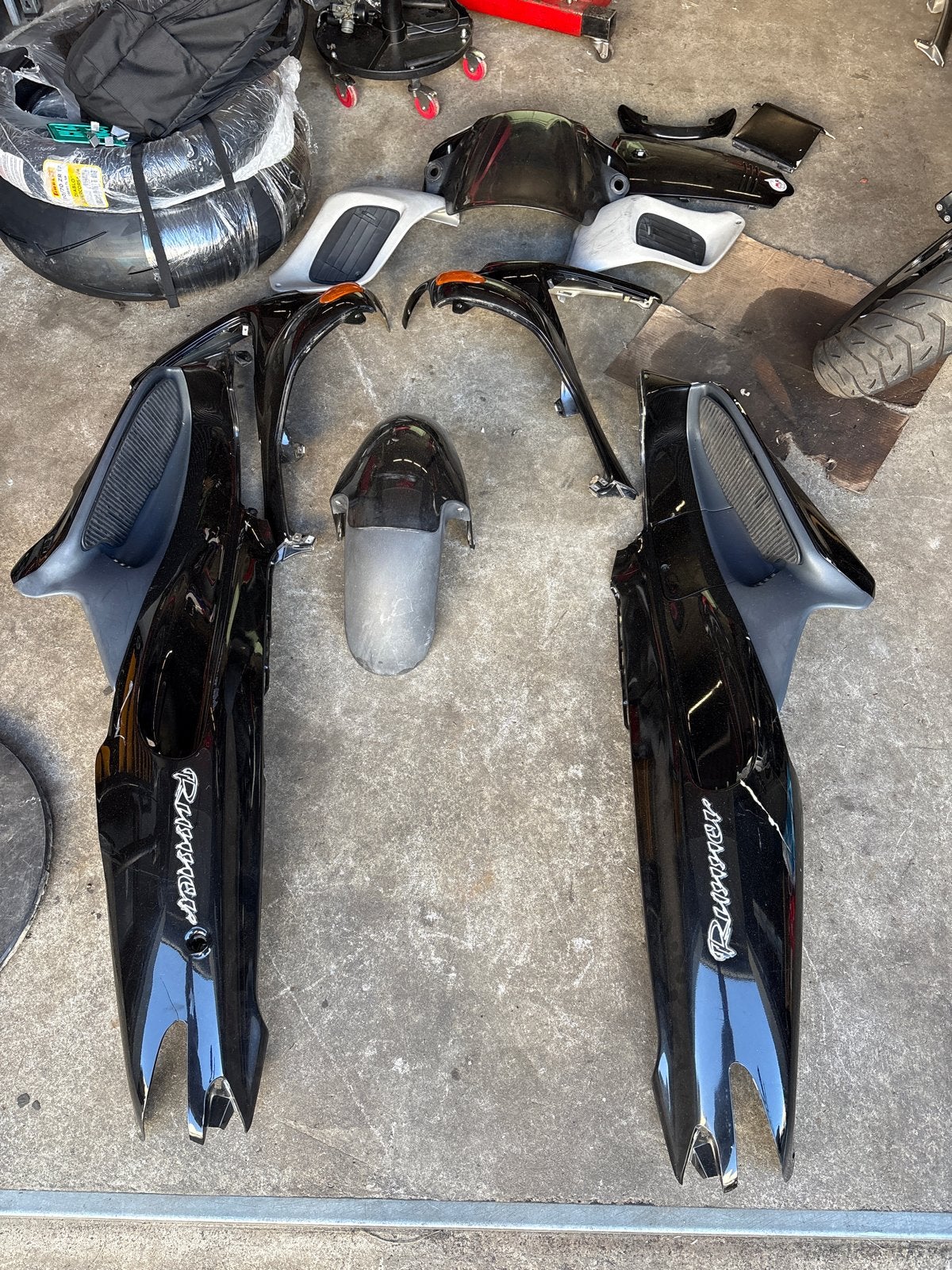 Gilera Runner 50/125/180/200cc Kappenset - Diverse Schades, Ophalen of Verzenden, Gebruikt, Kap, Piaggio
