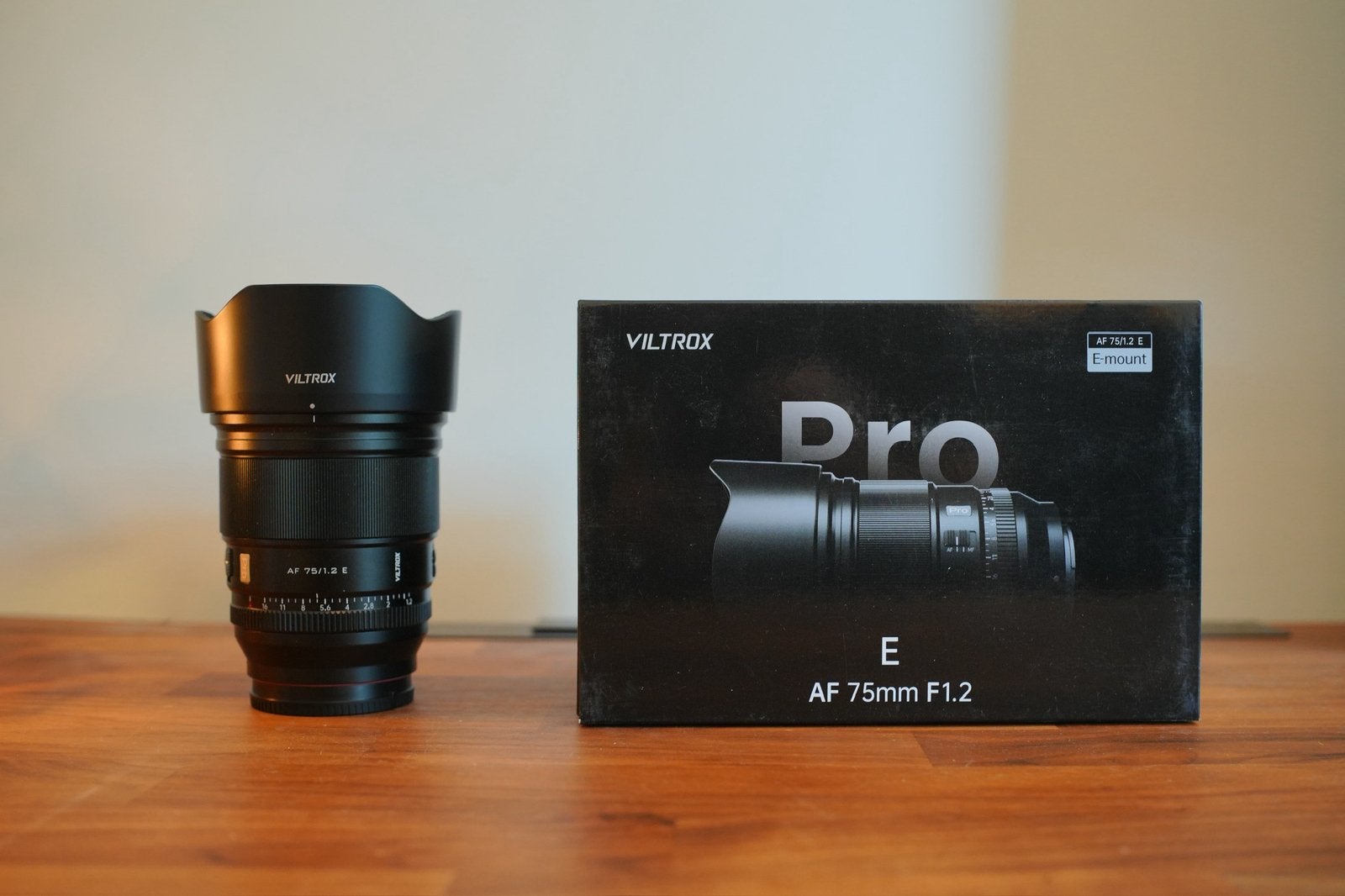 Viltrox 75mm 1.2 Pro | Sony E-Mount, Ophalen, Sony E-mount, Telelens, Zo goed als nieuw