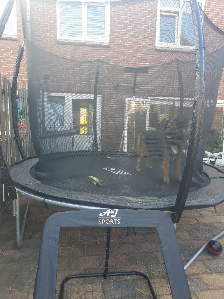 Trampoline, Ophalen, Gebruikt
