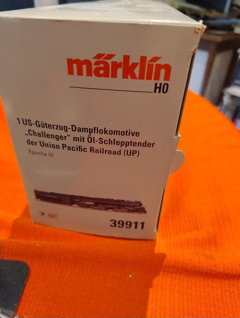 Märklin 39911 – Union Pacific "Challenger" – Mfx+ SOUND, Ophalen, Wisselstroom, Locomotief, Nieuw