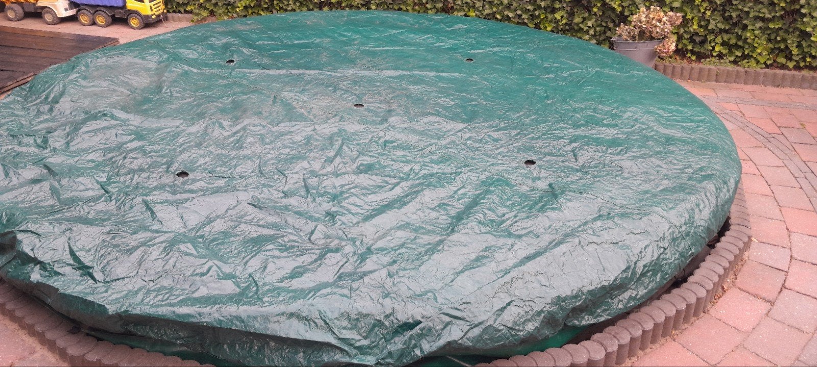 Rond afdekzeil voor trampoline Berg 305 cm, Gebruikt, Minder dan 80 cm, Overige typen, Rond
