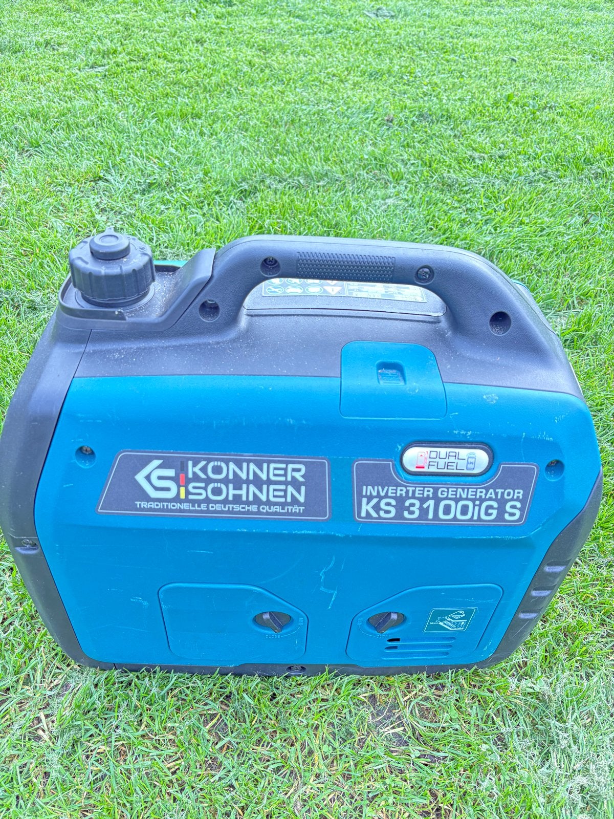 Konner & Sohnen KS 3100iG S Dual Fuel Inverter Generator, Doe-het-zelf en Verbouw, Ophalen, Zo goed als nieuw, Benzine