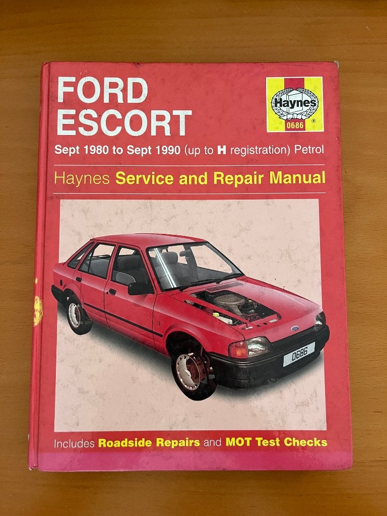 Ford Escort Haynes manual (0686), Auto diversen, Handleidingen en Instructieboekjes, Ophalen