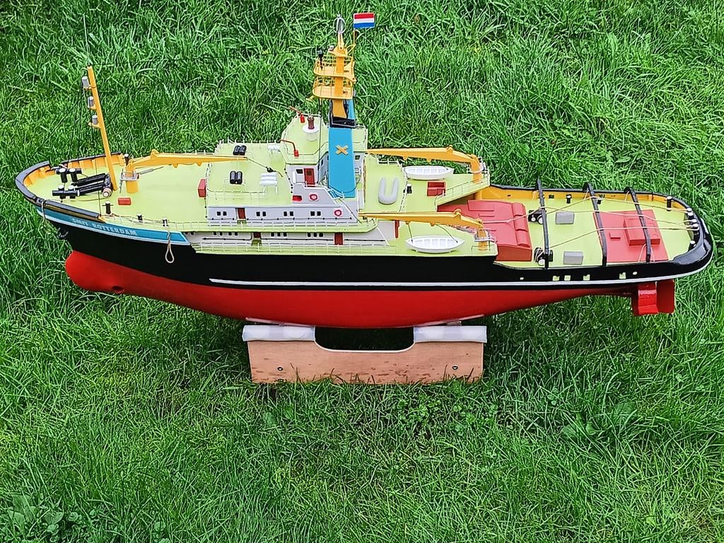 Prachtig als nieuw Smit Rotterdam sleepboot, rc varend, Ophalen, Zo goed als nieuw