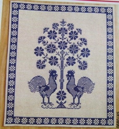Borduurpatroon  Hanen nr 3806 do, Verzenden, Nieuw, Handborduren, Patroon