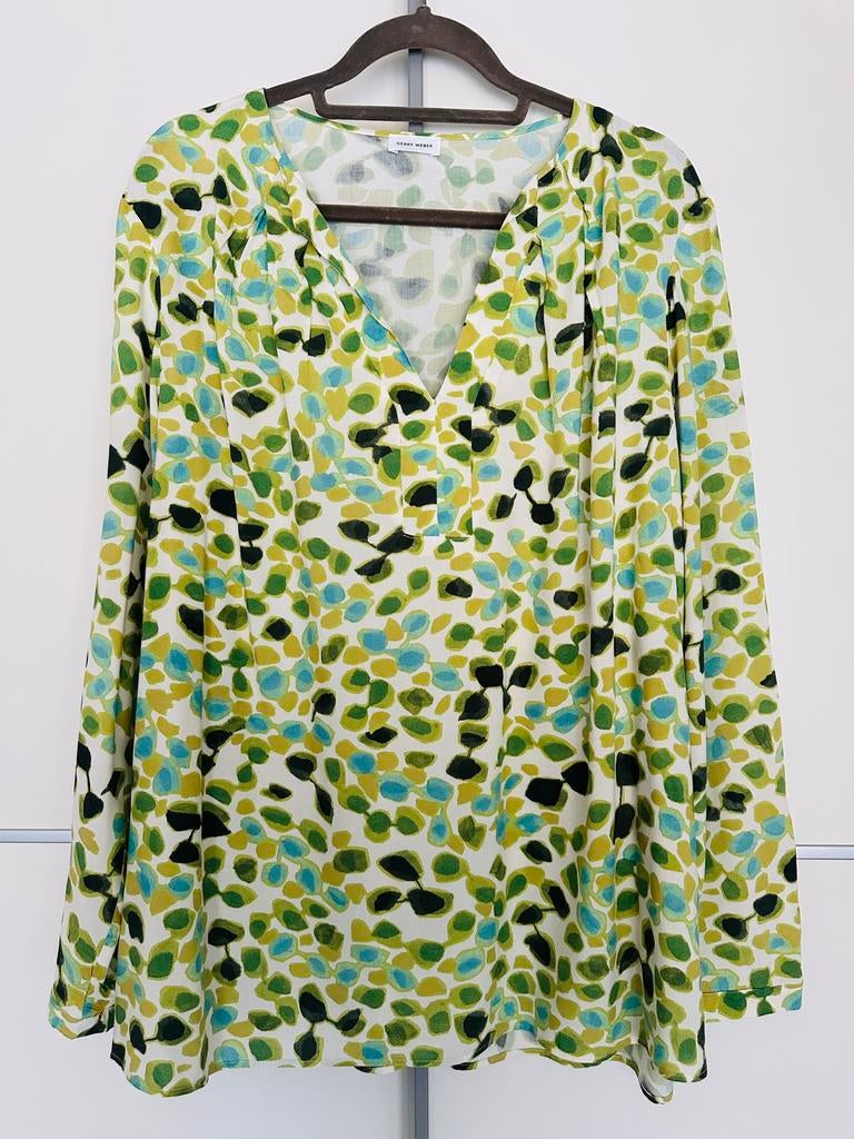 Gerry Weber blouse maat 46, Kleding | Dames, Grote Maten, Ophalen of Verzenden, Zo goed als nieuw, Blouse of Tuniek