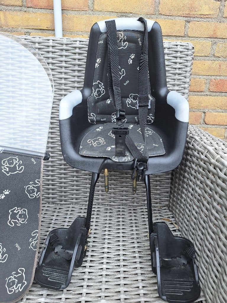 Een kinderzitje voor op de fiets (voorzitje), Fietsen en Brommers, Fietsaccessoires | Fietsstoeltjes, Voorzitje, Bobike, Ophalen