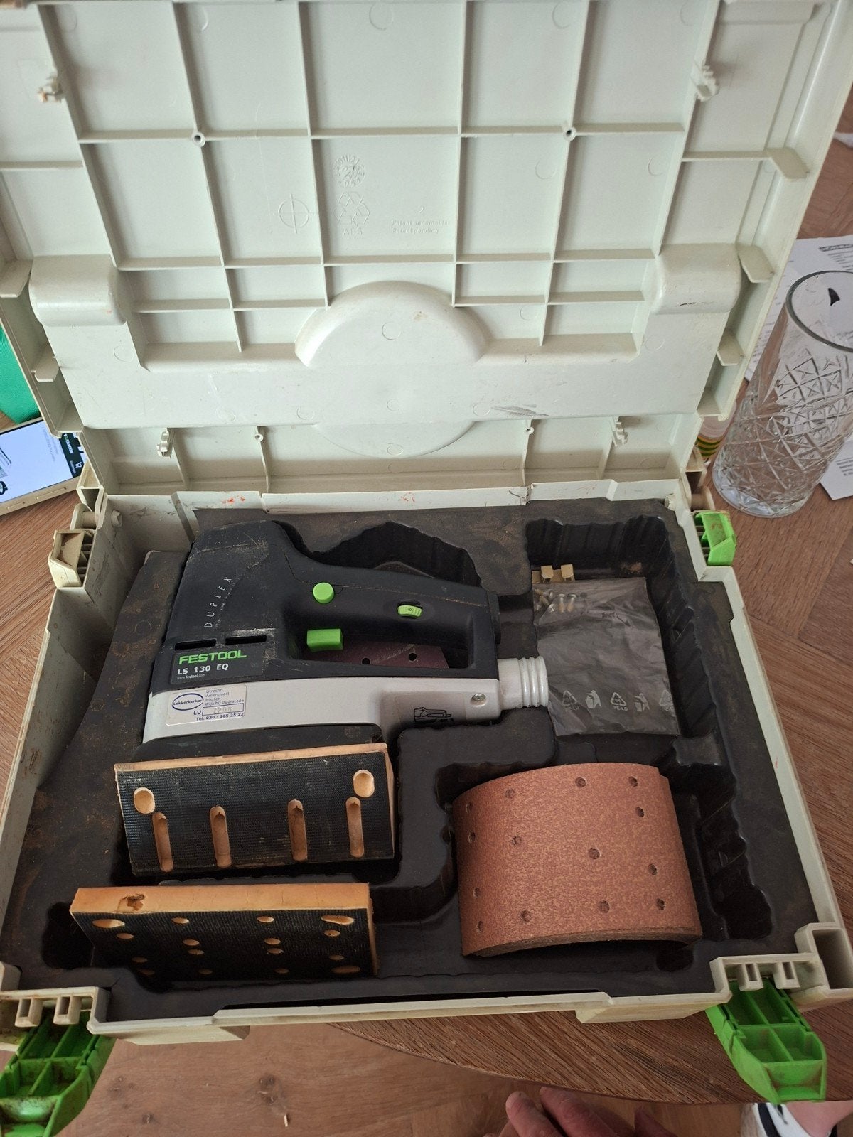 Festool LS 130 EQ schuurmachine., Doe-het-zelf en Verbouw, Gereedschap | Schuurmachines, Ophalen of Verzenden, Minder dan 600 watt