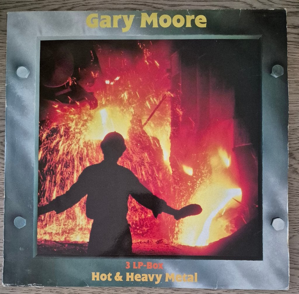 Gary Moore – Hot & Heavy Metal (3LP), Ophalen of Verzenden, Rock, LP