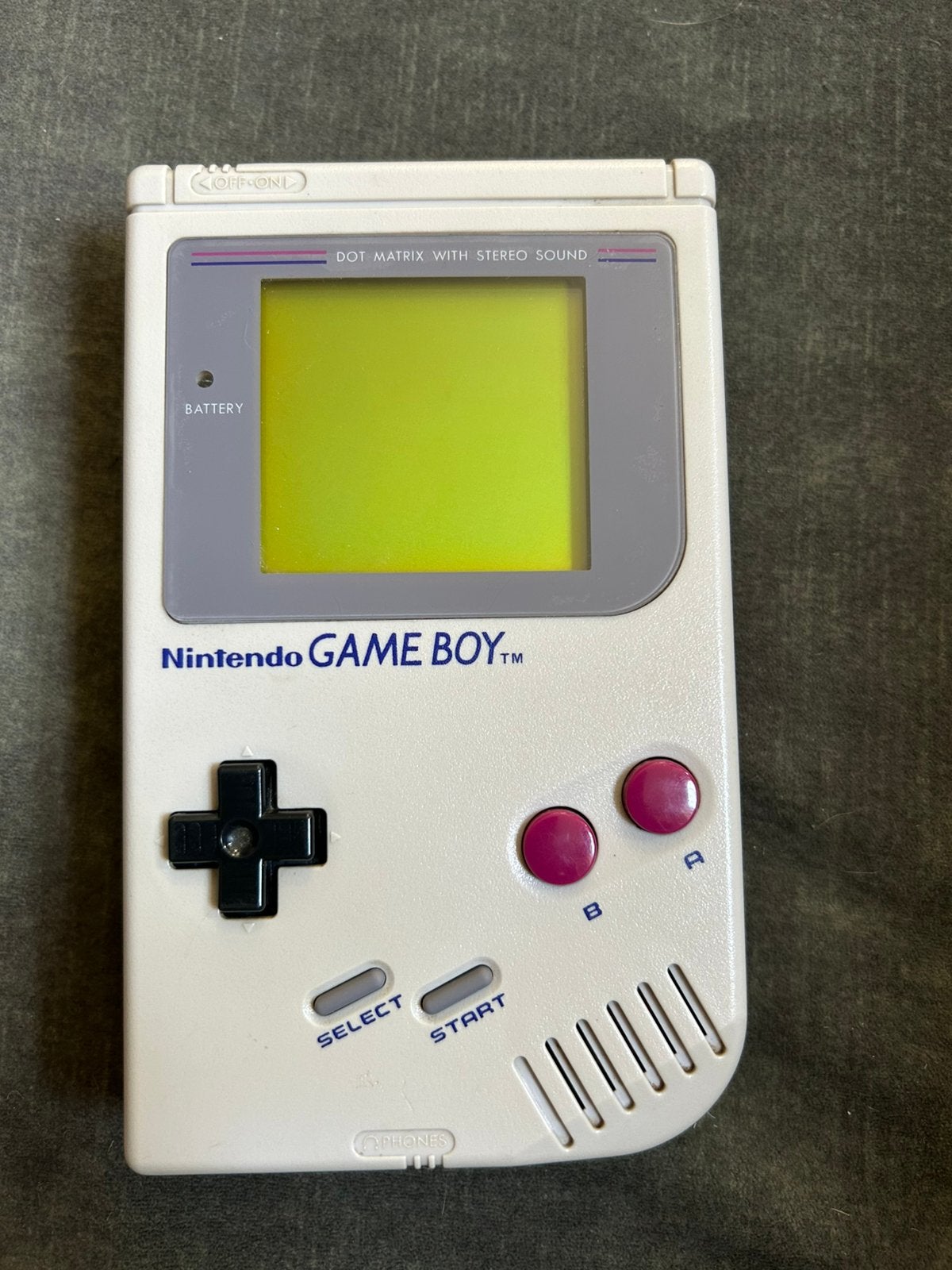 Gameboy Classic DMG-01 + Super Mario Land 2 & Lemmings, Spelcomputers en Games, Spelcomputers | Nintendo Game Boy, Ophalen, Gebruikt