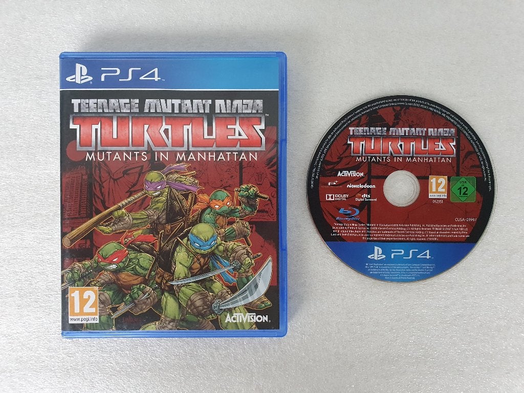PS4: Teenage Mutant Ninja Turtles - Mutants in Manhattan, Avontuur en Actie, Gebruikt, 1 speler, Ophalen of Verzenden
