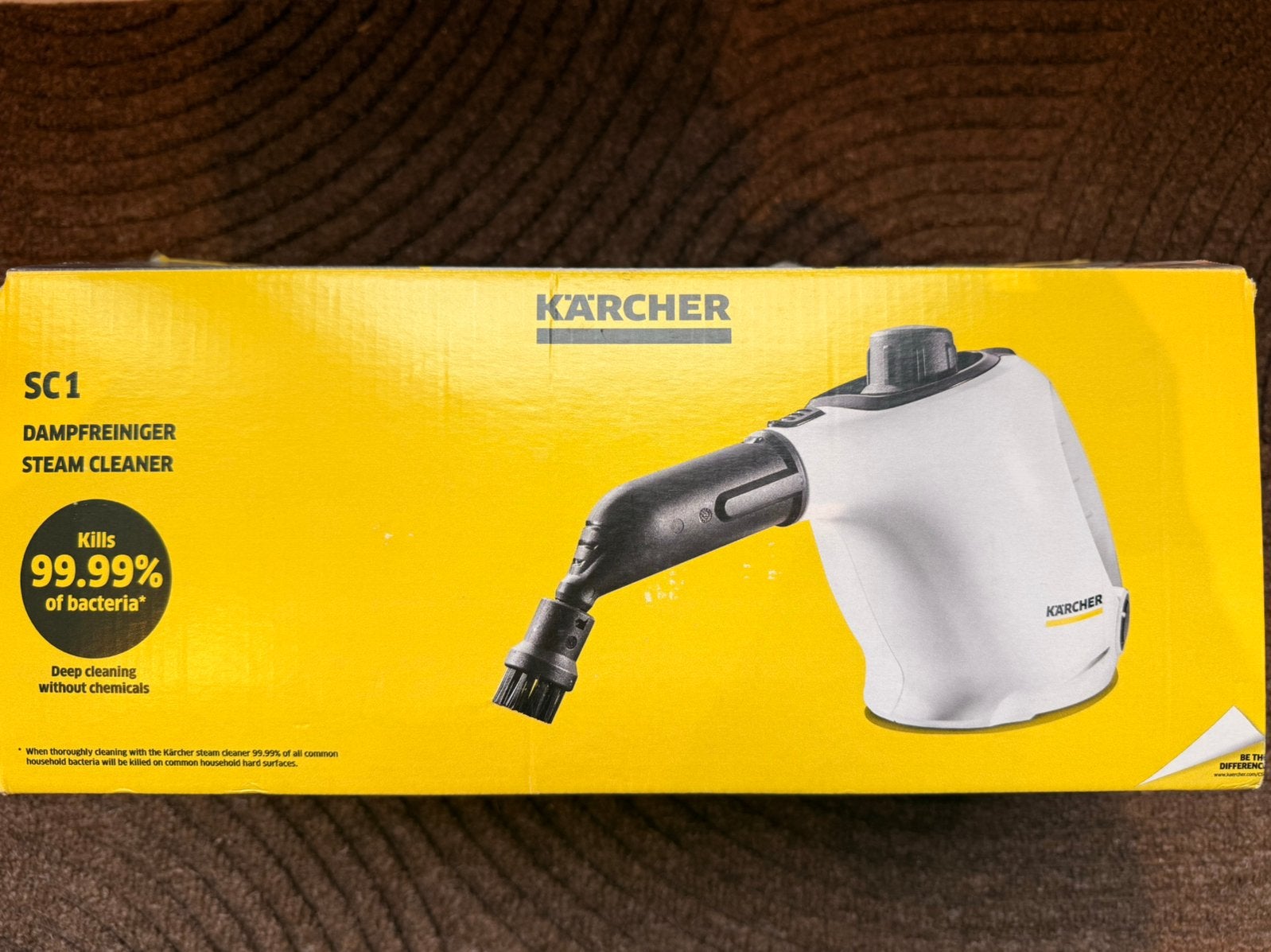 Kärcher easyfix SC 1 Stoomreiniger - Compact en Krachtig, Ophalen of Verzenden, Gebruikt, Stoomreiniger
