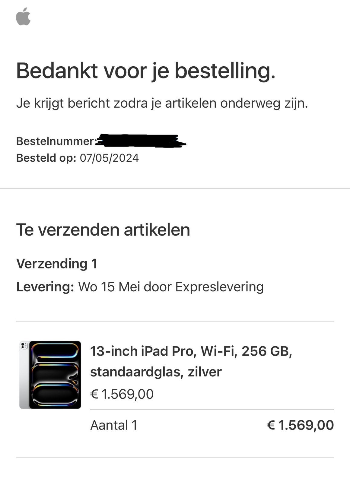 Foto 5 van Ipad Pro M4 13” inch 256GB Compleet *Perfecte Nieuwstaat*