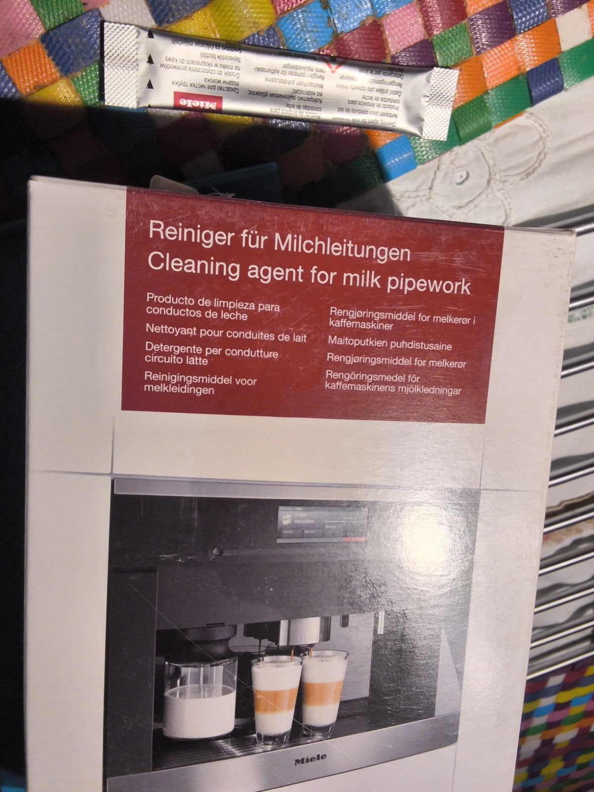 Miele Reinigingsmiddel voor Melkleidingen van Koffiemachines, Ophalen of Verzenden, Nieuw