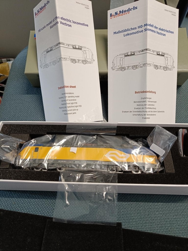 NIEUW Vectron NS van LSMODELS Elektrische locomotief, Hobby en Vrije tijd, Modeltreinen | H0, Overige merken, Nieuw, Ophalen of Verzenden
