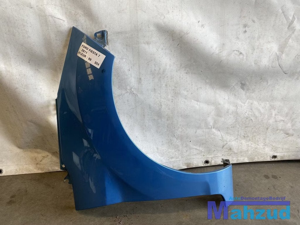 FORD FIESTA 6 BLAUW 99 rechts voor scherm voorscherm 2008-20, Auto-onderdelen, Gebruikt, Info@ford.com, Ophalen of Verzenden, Ford