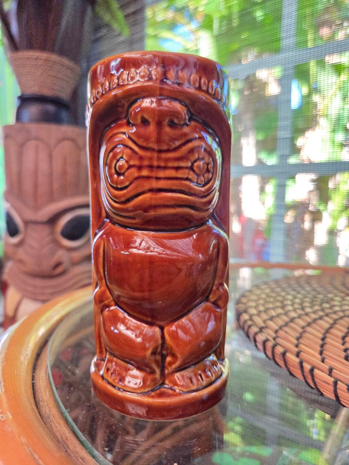 Tiki Mug Ku, cocktail beker,tiki beker, Ophalen of Verzenden