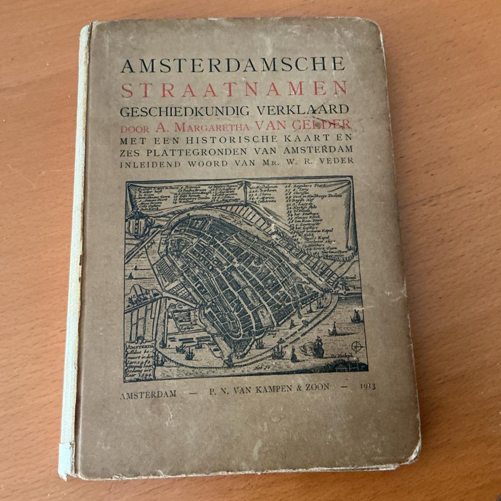 Amsterdamse Straatnamen - A. Margaretha van Gelder (1913), Ophalen of Verzenden