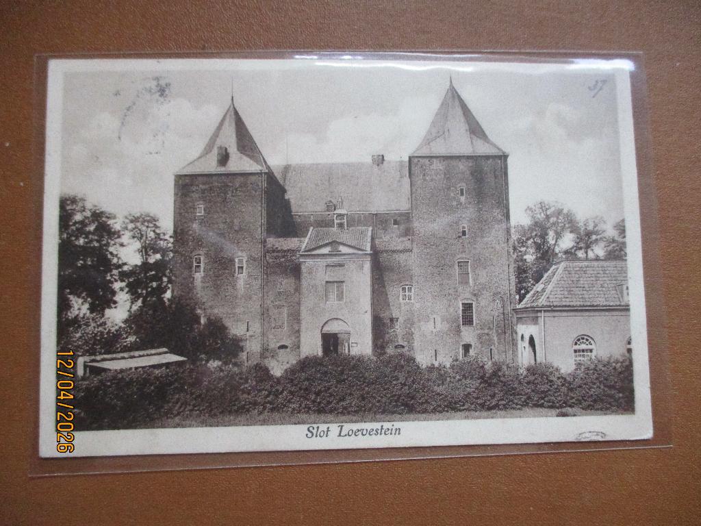 Slot Loevestein, Ophalen of Verzenden, Voor 1920, Gelopen