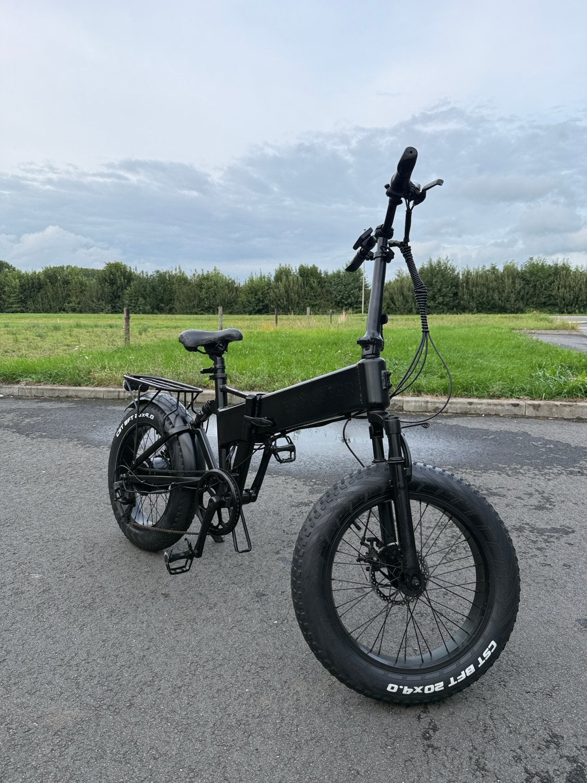 Esmaster fatbike met gashandel en 35 km actieradius, Ophalen, Gebruikt, 30 tot 50 km per accu, Overige merken