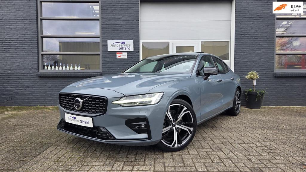 Volvo S60 2.0 B4 Plus Dark Mild Hybride, Auto's, Volvo, Bedrijf, Te koop, S60, ABS, Achteruitrijcamera, Adaptive Cruise Control