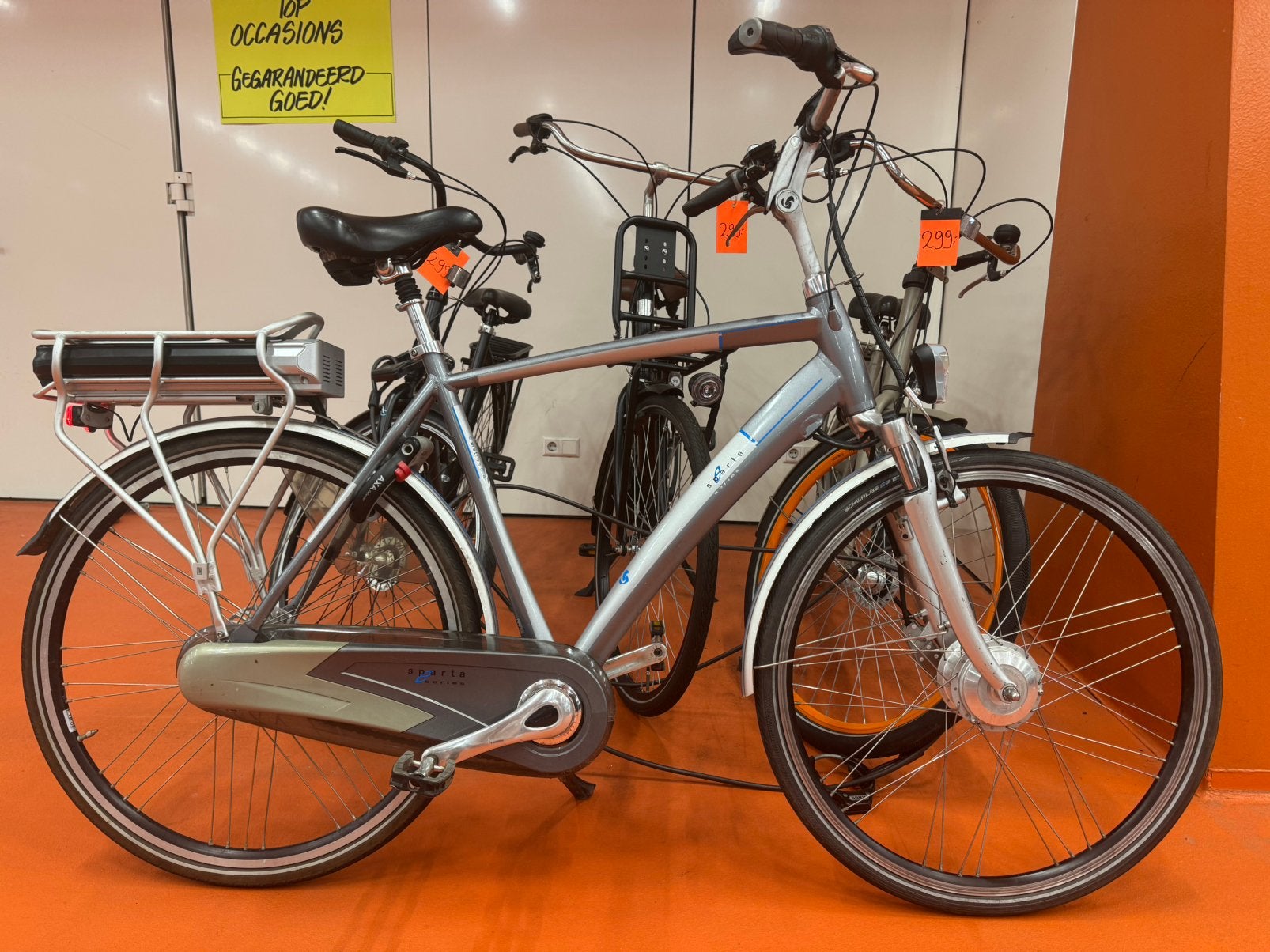 Sparta C4 E-Motion elektrische herenfiets met nieuwe accu, Ophalen, Zo goed als nieuw, Sparta