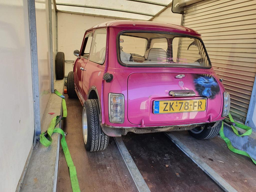 Mini 1300 1991 Roze, Auto's, Voorwielaandrijving, 620 kg, Handgeschakeld, Particulier
