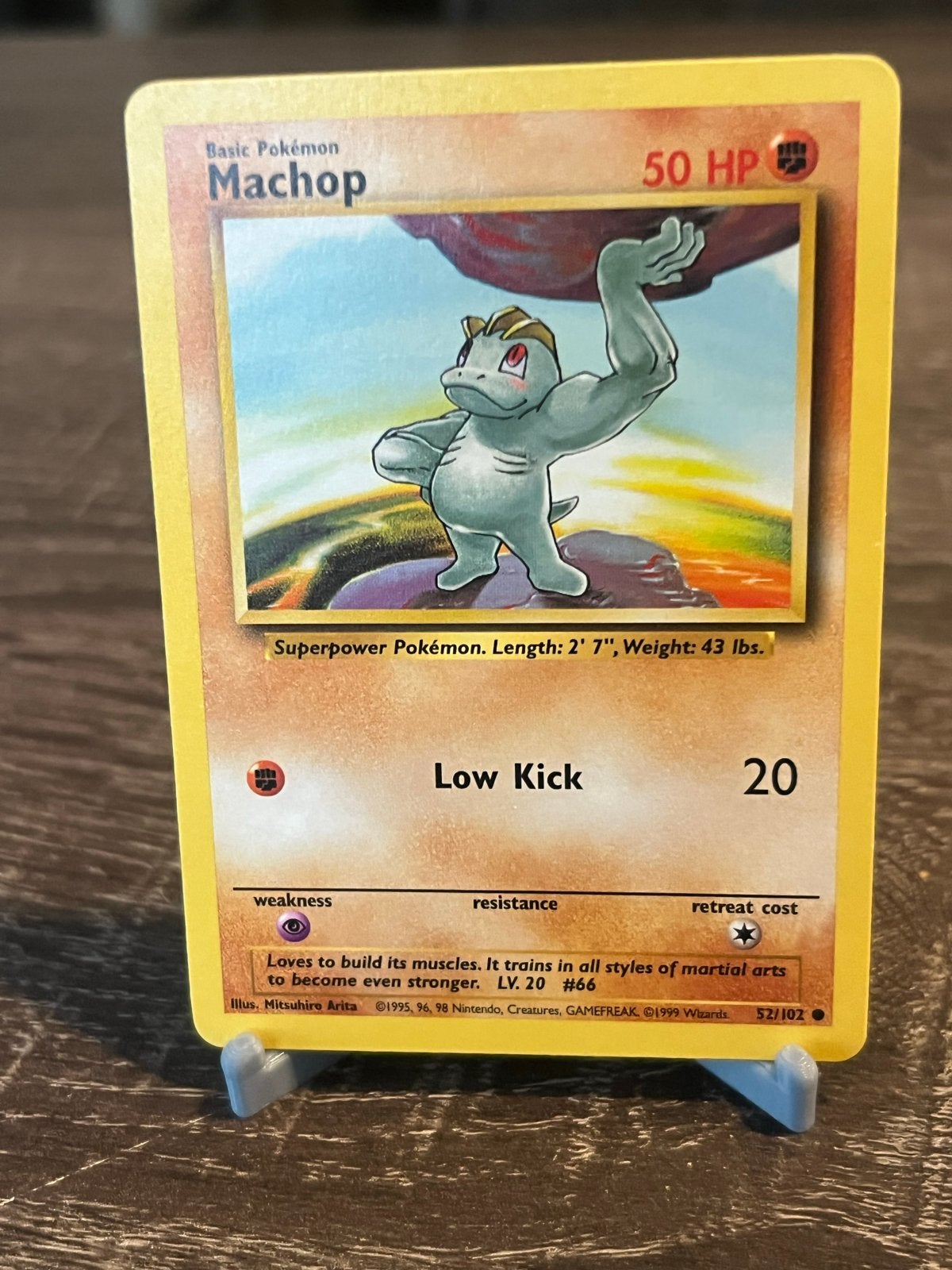 Machop (52/102) - Base Set - EX, Ophalen of Verzenden, Zo goed als nieuw, Losse kaart