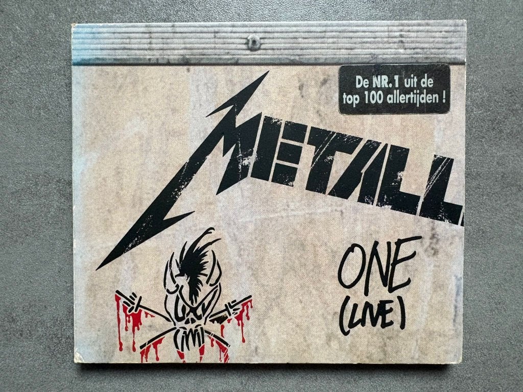 Metallica - One (Live), leuke digipack maxi cd, Ophalen of Verzenden, Gebruikt