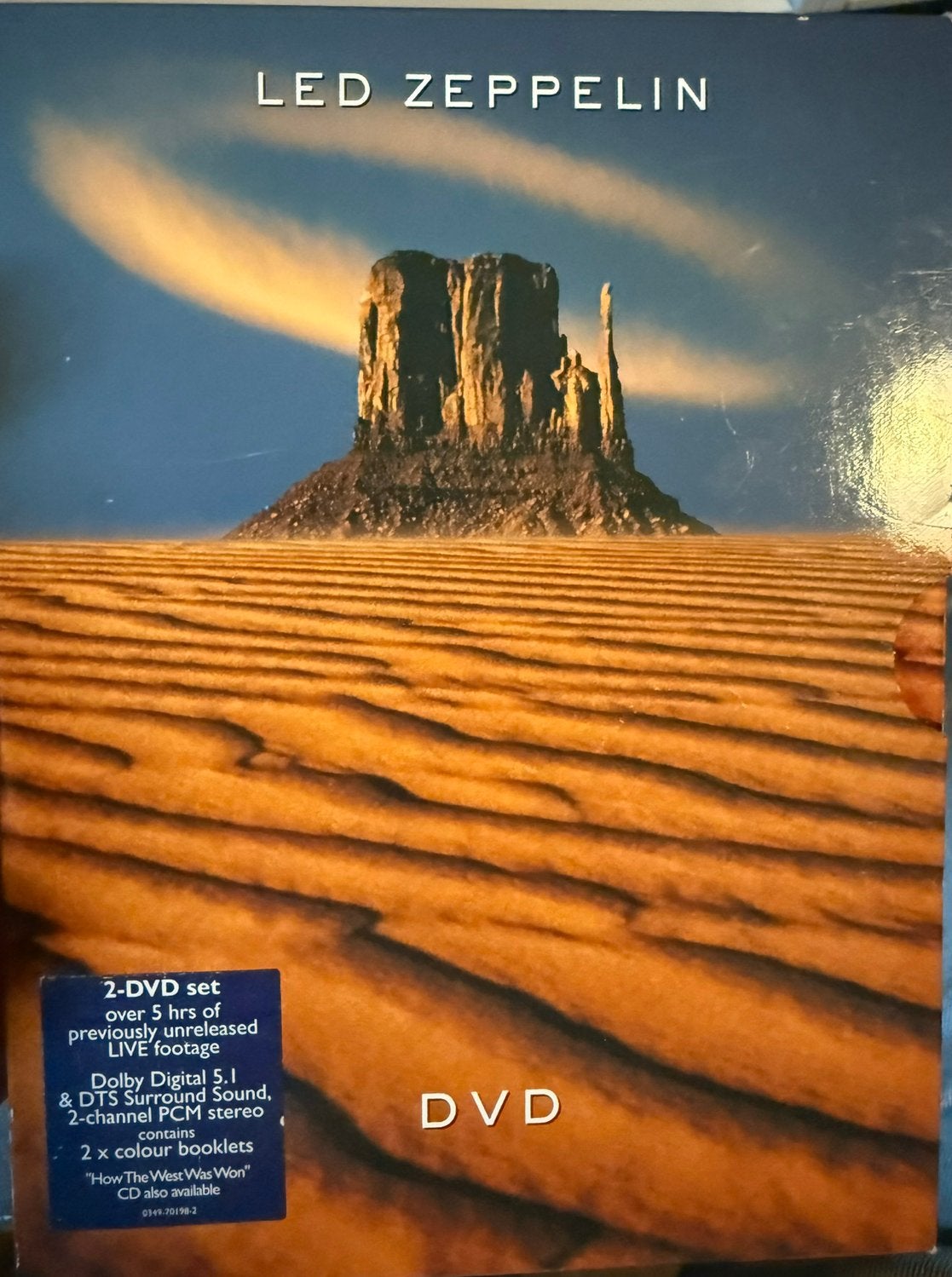 Led zeppelin 2 dvd speciale box, Alle leeftijden, Ophalen of Verzenden, Zo goed als nieuw