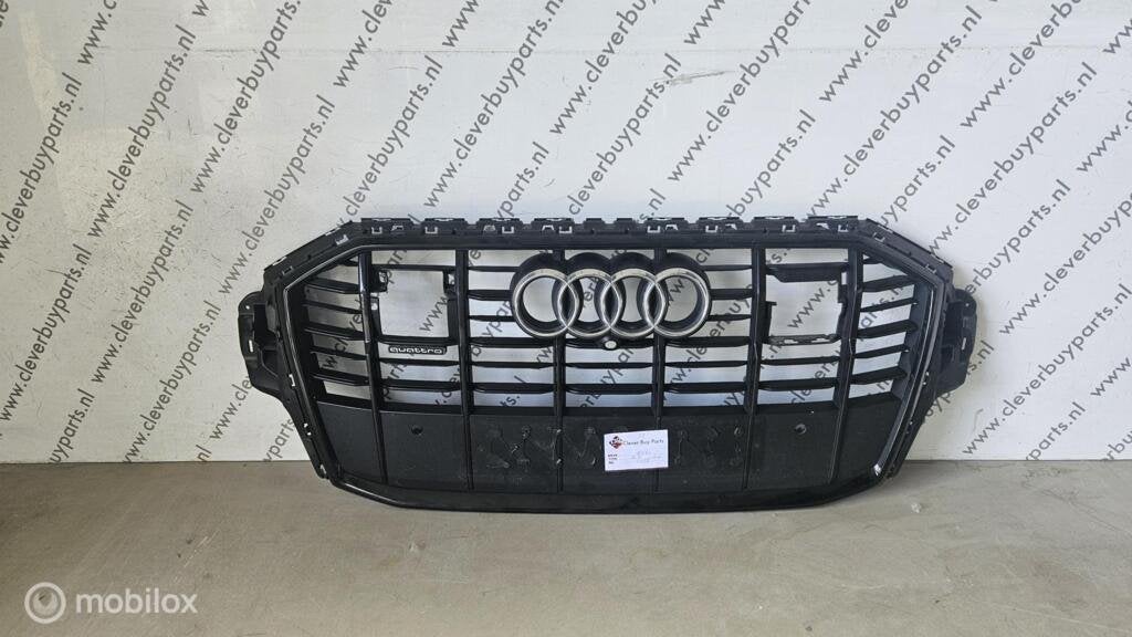 Grill origineel Audi Q7 4M ('15-'23) 4m0853651aj, Audi, Gebruikt, Audi, Ophalen of Verzenden
