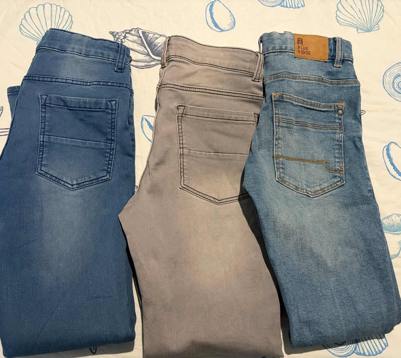 Jongens spijkerbroeken maat 152 - Hema Blue Ridge, Ophalen of Verzenden, Gebruikt, Jongen, Broek