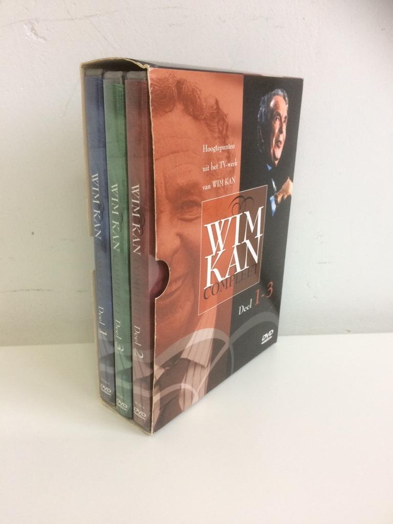 dvd box Wim Kan Compleet - Hoogtepunten uit het TV-werk, Cd's en Dvd's, Alle leeftijden, Ophalen of Verzenden, Gebruikt, Tv-programma of Sketches