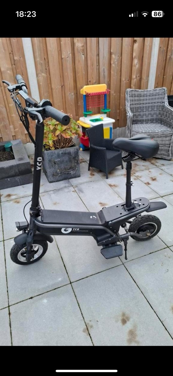 Elektrische step/scooter YCD C5 opvouwbaar, Ophalen, Zo goed als nieuw, Elektrische step (E-scooter)