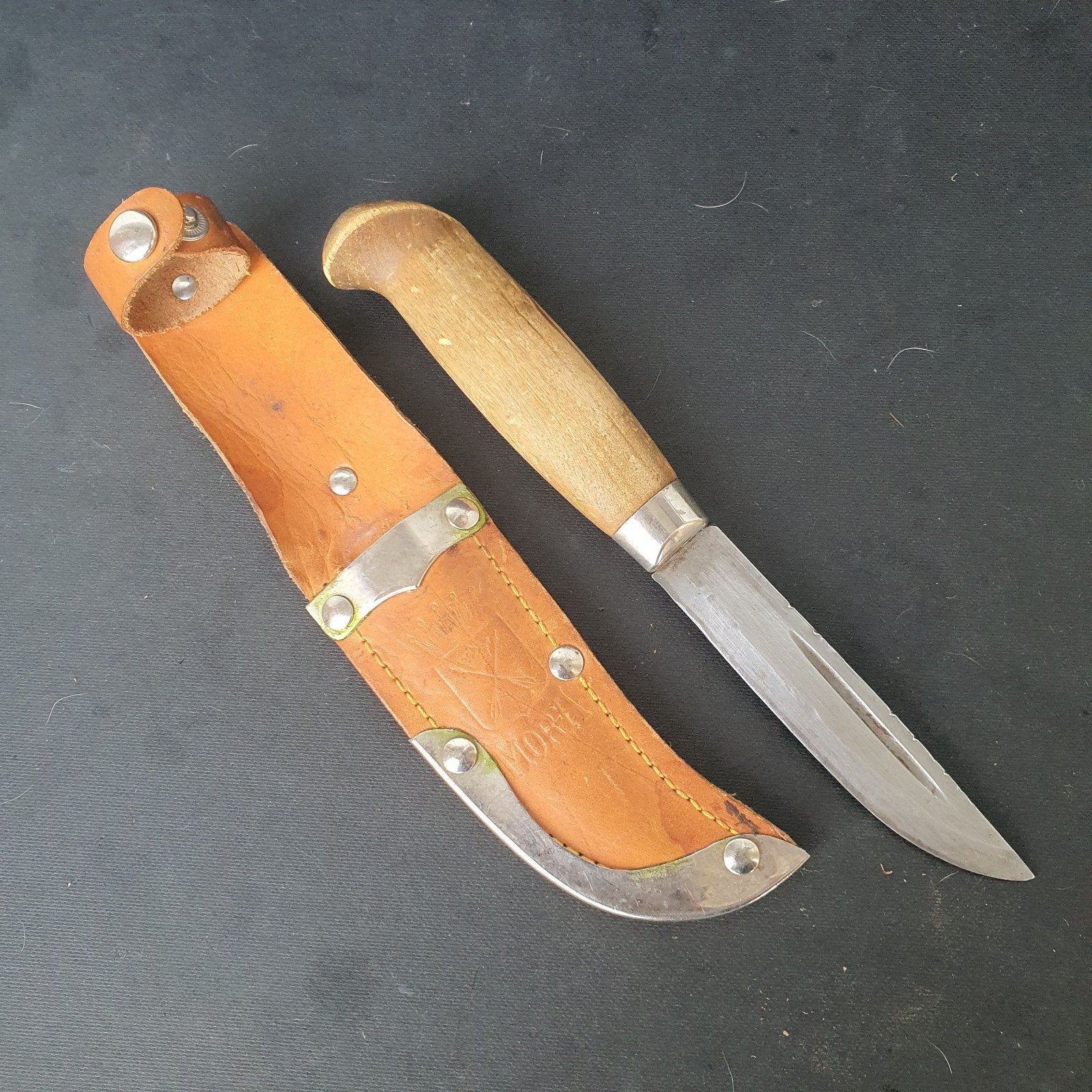 Vintage MORA knife/ Sweden, Verzenden, Landmacht, Mes of Dolk