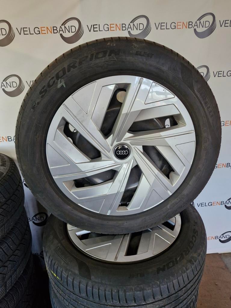 Zomerset en winterset Audi Q4 235 55 19 255 50 19 5x112 66.5, 19 inch, Audi, Gebruikt, 255 mm