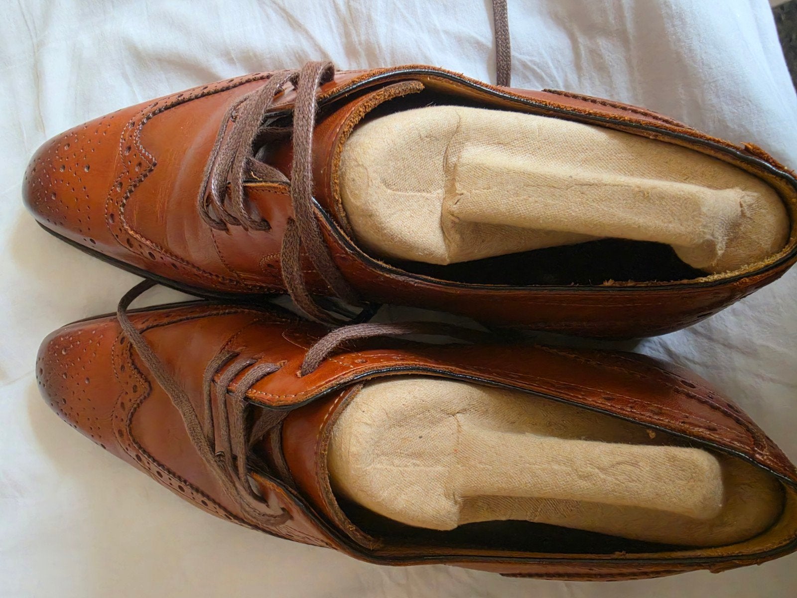Van Bommel  herenschoenen 6G 1/2.- Cognac Leer - Maat 6.5 (4, Kleding | Heren, Bruin, Floris van Bommel, Ophalen of Verzenden