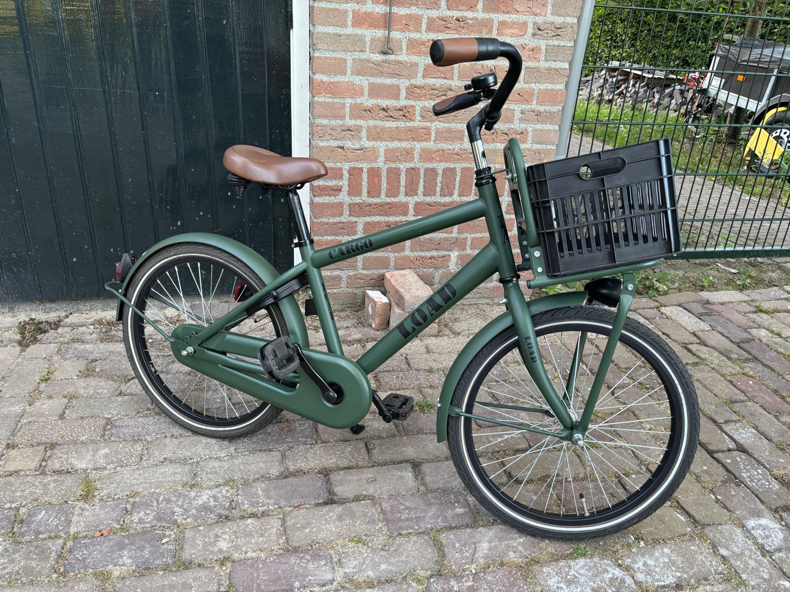 Mooie jongensfiets 22 inch, als nieuw!, Fietsen en Brommers, Fietsen | Kinderfietsjes, Ophalen, Zo goed als nieuw, Terugtraprem