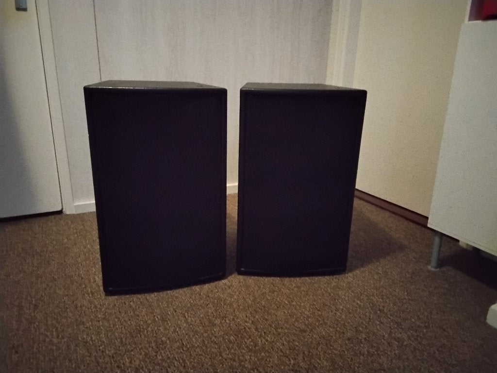 2x DAP luidsprekers AX-12 incl hoezen, Gebruikt, Speakerset, Ophalen, 150 watt of meer