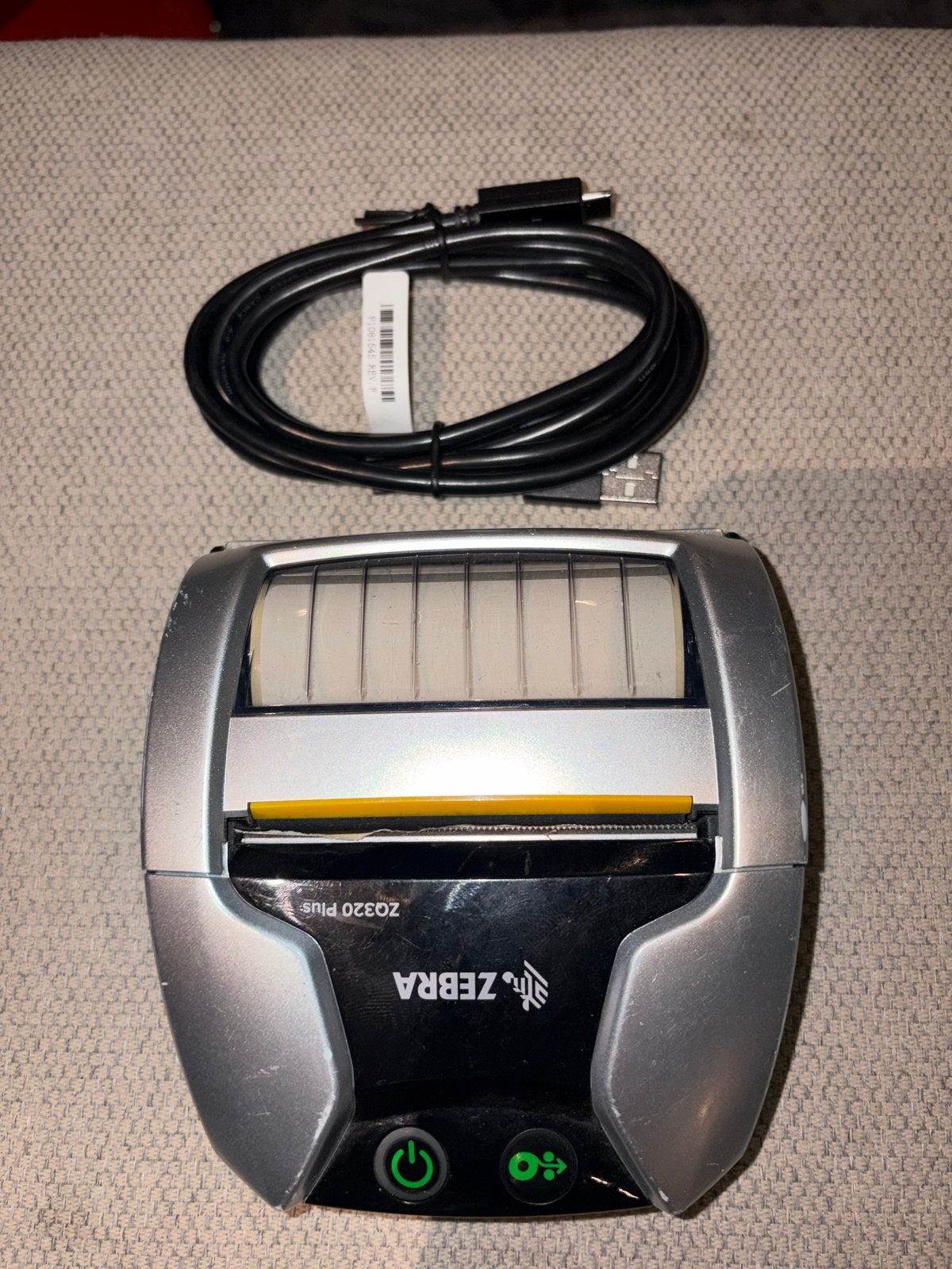 Zebra ZQ320 Plus Mobiele Labelprinter - Zo goed als nieuw, Zwart-en-wit printen, Printer, Ophalen of Verzenden, Zo goed als nieuw
